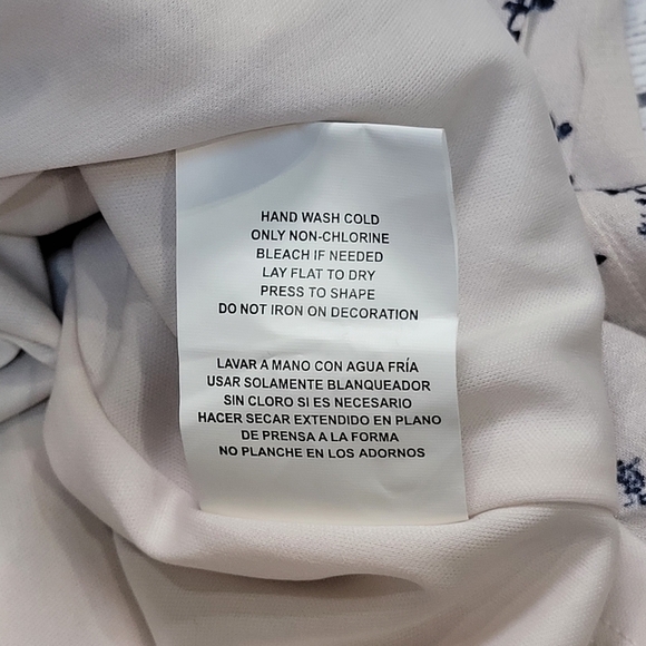 Boho Mini Dress Sleeveless Ivory Taylor & Sage Juniors Size Small - Picture 12 of 12